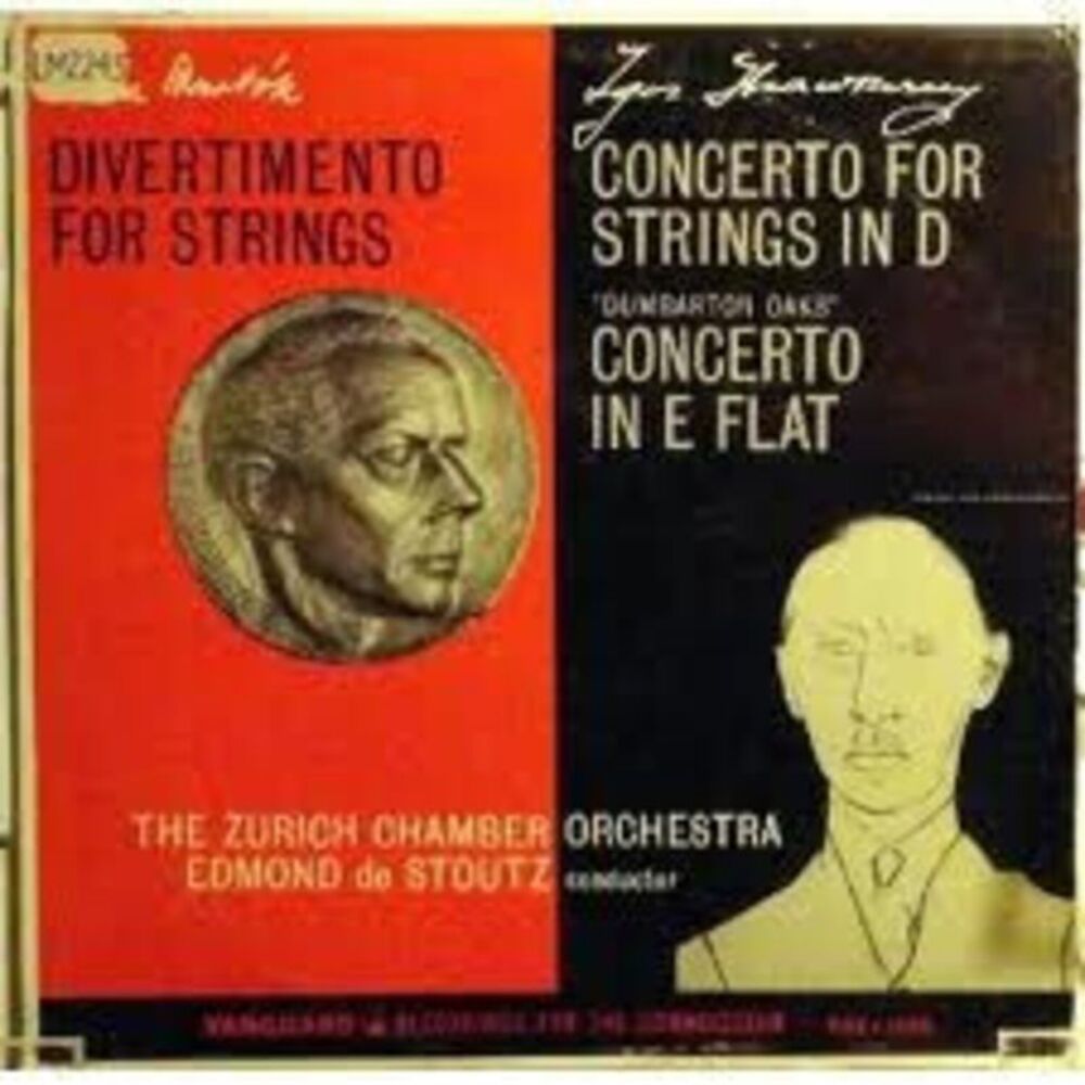 Stravinsky / De Stoutz / Zurich Chamber Orchestra - Dumbarton Oaks / Concerto In